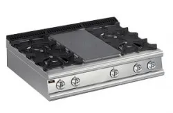 Купить плита газовая apach chef line lrstg129r4 со сплошной поверхностью 900 серии в Челябинске – цена завода, доставка до двери | RuOborudovanie.ru