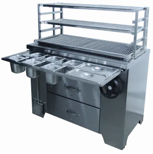 Мангал угольный Grill Master УММ/2 (Robata L1200) 11314 многофункциональный – купить в Челябинске по цене завода