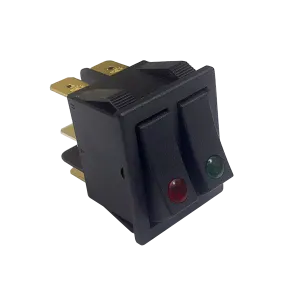 Переключатель питания двойной Crazy Pan 220-230в, для печей для пиццы cp-pol01, cp-pol11 – купить в Челябинске по цене завода