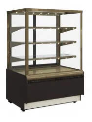 Купить витрина кондитерская полюс kc70 vv 0,9-1 0102-0109 (вхсв-0,9д carboma cube люкс) корич.-золотой 1800 – цена от завода, доставка до двери | RuOborudovanie.ru