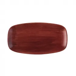 Купить блюдо прямоугольное chefs 35,5х18,9см, без борта, stonecast patina, цвет rust red parexo141 – цена от завода, доставка до двери | RuOborudovanie.ru