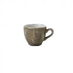 Купить чашка espresso 100мл stonecast patina, цвет antique taupe paatceb91 – цена от завода, доставка до двери | RuOborudovanie.ru