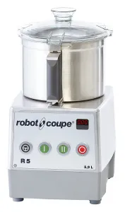 Куттер Robot Coupe R5-2V арт.24614 настольный объемом 5.9 л, скорость 1500 и 3000 об/мин – купить в Челябинске по цене завода