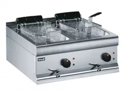 Купить фритюрница lincat df618fl с 2 ваннами 9+9л электрическая настольная в Челябинске – цена завода, доставка до двери | RuOborudovanie.ru
