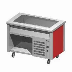 Купить прилавок для холодных блюд emainox egvr12 8035017 люд с охлаждаемой ванной на открытом шкафу в Челябинске – цена завода, доставка до двери | RuOborudovanie.ru