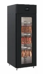 Купить шкаф для созревания мяса polair cs107 salami black со стеклом (салями) в Челябинске – цена завода, доставка до двери | RuOborudovanie.ru