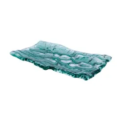Купить блюдо презентационное стеклянное море зеленое 28х15см, mar-green xglas-2815v – цена от завода, доставка до двери | RuOborudovanie.ru