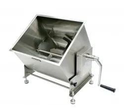Купить фаршемешалка kocateq fme40t ручная 40 л c откидным бункером, 1 осью и подкл. к приводу g22 в Челябинске – цена завода, доставка до двери | RuOborudovanie.ru