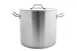 Купить кастрюля нерж с тройным дном 450x450мм объем 71,5l с дв.ручками, 101308 (viatto) в Челябинске – цена завода, доставка до двери | RuOborudovanie.ru