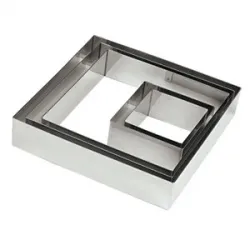 Купить форма для выпечки 22х22х4,5см paderno 47548-05 – цена от завода, доставка до двери | RuOborudovanie.ru