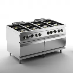 Купить плита газовая 8 конфорочная 900 серии apach chef line slrrg169fg в Челябинске – цена завода, доставка до двери | RuOborudovanie.ru