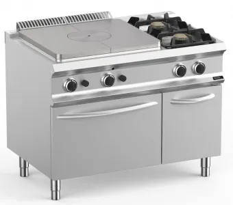 Плита со сплошной поверхностью газовая 700 серии Apach Chef Line Glrstg117Dxfgp – купить по цене завода