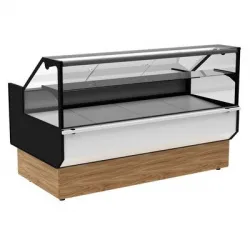 Купить витрина холодильная полюс gc95 sm 1,0-1 0013-0430 (вхс-1,0 carboma gc95 kombilux) (0108 темный дуб) – цена от завода, доставка до двери | RuOborudovanie.ru