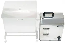 Купить фаршемешалка kocateq fme40 ручная 40 л с фиксированным бункером, 1 осью и с подкл. к приводу g22 в Челябинске – цена завода, доставка до двери | RuOborudovanie.ru