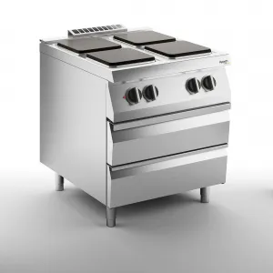 Плита электрическая 4 конфорочная 700 серии Apach Chef Line Slre87Ds – купить по цене завода