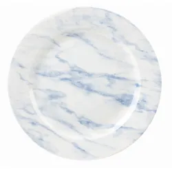 Купить тарелка мелкая 30,5см textured prints, цвет marble blue mblvp111 в Челябинске – цена завода, доставка до двери | RuOborudovanie.ru