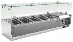 Купить витрина холодильная настольная cooleq vrx 1200/330 в Челябинске – цена завода, доставка до двери | RuOborudovanie.ru