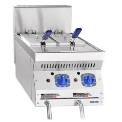 Купить фритюрница abat гфк-40.2н арт.21000001965 газ, 2х10.5л, 11квт, нерж. 700 серии – цена от завода, доставка до двери | RuOborudovanie.ru