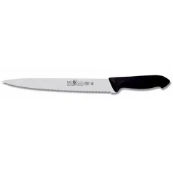 Купить нож для мяса 25см с волнистым лезвием, черный horeca prime 28100.hr64000.250 в Челябинске – цена завода, доставка до двери | RuOborudovanie.ru