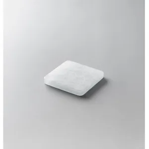 Доска сервировочная 9х9см, стекло, серия Freeze Slab, цвет белый Fs-Xs-Wt – купить по цене завода