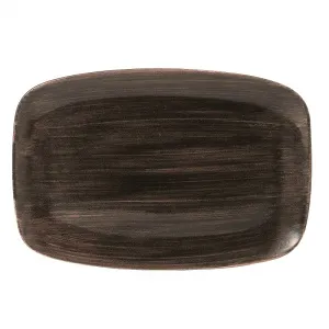 Блюдо прямоугольное Chefs 35,5Х24,5СМ, без борта, Stonecast Patina, цвет Iron Black Paibxp141 – купить по цене завода