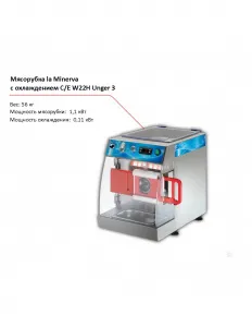 Мясорубка la Minerva C/E W22H UNGER 3 с охлаждением – купить по цене завода