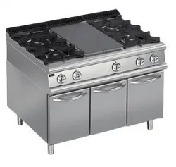 Купить плита газовая apach chef line lrstg129r4cs со сплошной поверхностью 900 серии – цена от завода, доставка до двери | RuOborudovanie.ru
