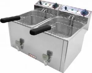 Фритюрница Beckers FR 8+8 LT на 16л, 6кВт, настольная, 530х450х360мм – купить в Челябинске по цене завода