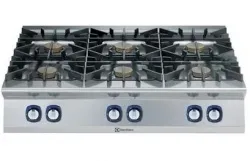 Купить плита 6 конфорочная 900 серии electrolux e9gcgl6c0m 391012 газ в Челябинске – цена завода, доставка до двери | RuOborudovanie.ru