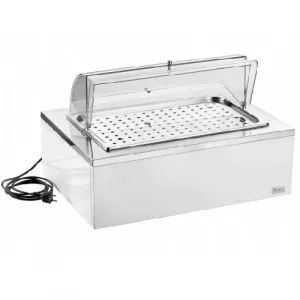 Мармит Pintinox 511B0930 белый настол. 1*Gn1/1 для выпечки с крыш.Roll-Top (чафиндиш) электр, на дер.под – купить в Челябинске по цене завода