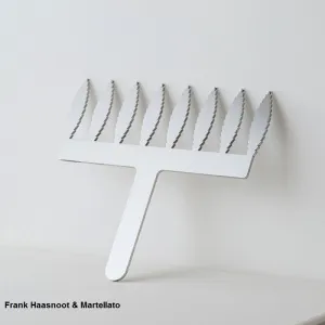 Трафарет для декора "Feather Comb" H8См, нерж.сталь, дизайн - Frank Haasnoot 20Fh02L – купить по цене завода