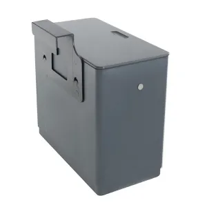 Ведро для мусора, FoodAtlas JAH-544, 3л (серый) – купить в Челябинске по цене завода