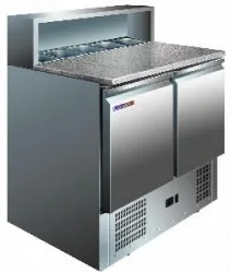 Стол холодильный Cooleq PS900 гранит для пиццы на 257л (+2...+8) 2дв. – купить в Челябинске с доставкой Купить стол холодильный cooleq ps900 гранит для пиццы на 257л (+2...+8) 2дв. в Челябинске – цена завода, доставка до двери | RuOborudovanie.ru