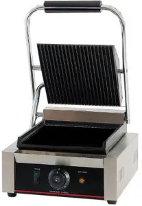 Гриль пресс Kocateq GH811C односекционный с верхней ребристой и нижней плоской пластиной – купить по цене завода