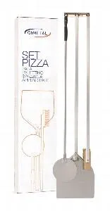 Лопата для пиццы Gimetal Set2 (набор) + лопата поворотная и щетка на держателе – купить в Челябинске по цене завода