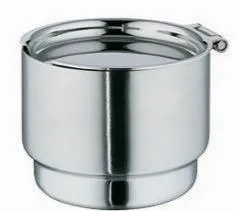 Купить сахарница с крышкой нержавеющая сталь 18/10 wmf pure 06.2342.6040 в Челябинске – цена завода, доставка до двери | RuOborudovanie.ru