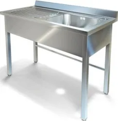 Купить ванна моечная цельнотянутая kayman вмц-234/126 п – цена от завода, доставка до двери | RuOborudovanie.ru