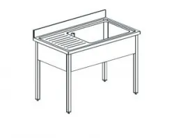 Купить ванна котломоечная apach chef line lp187-115lw в Челябинске – цена завода, доставка до двери | RuOborudovanie.ru