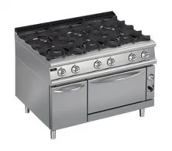 Купить плита газовая 700 серии apach chef line lrrg127fecs в Челябинске – цена завода, доставка до двери | RuOborudovanie.ru