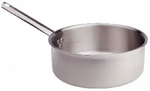 Сотейник низкий нержавеющая сталь без крышки 24Х10 4,5Л Pentole Agnelli 3107E24 – купить в Челябинске по цене завода