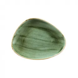 Купить блюдо треугольное chefs 26,5х20,5см, без борта, stonecast, цвет samphire green ssgstc261 – цена от завода, доставка до двери | RuOborudovanie.ru