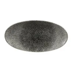 Купить блюдо овальное chefs 29,9х15см, без борта, цвет raku quartz black, studio prints rkbqov301 – цена от завода, доставка до двери | RuOborudovanie.ru
