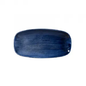 Блюдо прямоугольное Chefs 29,8Х15,3СМ, без борта, Stonecast Patina, цвет Cobalt Blue Pablxo111 – купить по цене завода