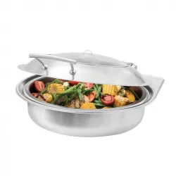 Купить мармит-чафиндиш rosseto sm289 нерж.сталь без базы круглый multi-chef d42хh17см настольн. в Челябинске – цена завода, доставка до двери | RuOborudovanie.ru