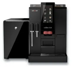 Купить кофемашина-суперавтомат schaerer coffee club + холод-к на 1 вид молока, подкл.к водопроводу – цена от завода, доставка до двери | RuOborudovanie.ru