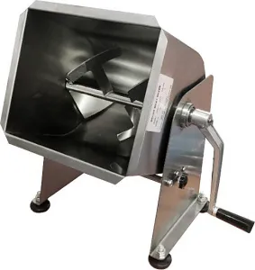 Фаршемешалка Kocateq FME20T ручная 20 л c откидным бункером, 1 осью и подкл. к приводу G12 – купить в Челябинске по цене завода