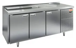 Купить стол для салатов hicold sl2-111sn (1/6) без крышки (+2+10), 3 двери, 1890х600х850мм – цена от завода, доставка до двери | RuOborudovanie.ru