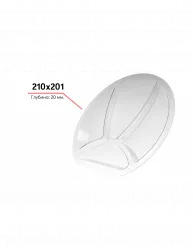 Купить лоток 210*201 (орехи, сухофрукты, сырная тарелка) – цена от завода, доставка до двери | RuOborudovanie.ru