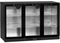Купить шкаф холодильный tefcold db300h-3 барный черный со стеклом 278л 0,32квт в Челябинске – цена завода, доставка до двери | RuOborudovanie.ru