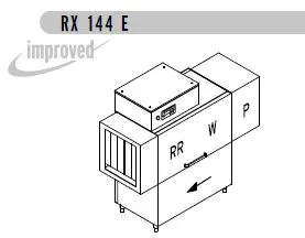 Машина посудомоечная Dihr Rx 144 E Sx+Dde+Hr10+Dr64/Деление 2 части – купить в Челябинске по цене завода